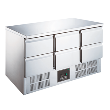 Sterling Pro SPU303-6D Refrigerated Prep Counter