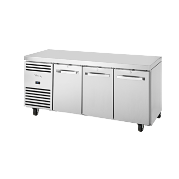 True 3 Door 1/1 GN Counter Refrigerator TCR1/3-CL-SS-DL-DR-DR