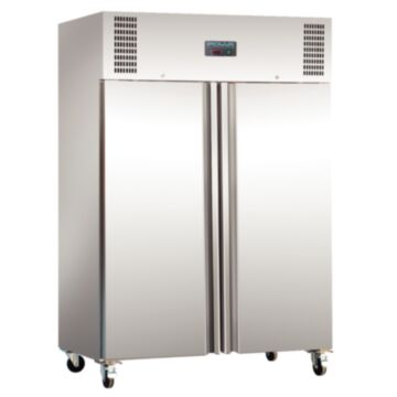 Polar U635 Double Solid Door Freezer
