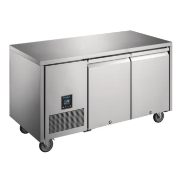 Polar UA006 Premium Freezer Double Door Prep Counter