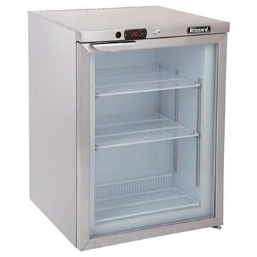Blizzard UCR140CR Compact Glass Door Fridge