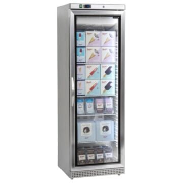 Tefcold UF400VSG Single Door Display Freezer