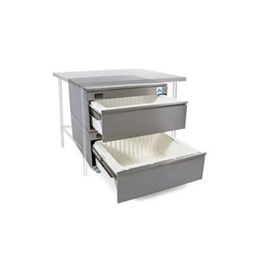 Adande VCR2 Under Counter Two Drawer Unit - Rear Engine