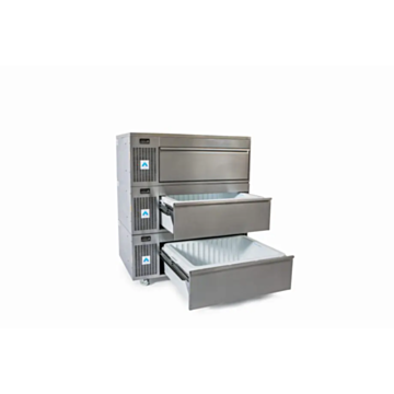 Adande VCS3 Triple Drawer Bulk Storage - Side Engine