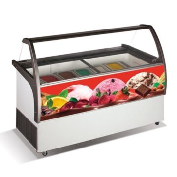 Crystal VENUS ELEGANTE 56 Venus Ice Cream Display 557 L