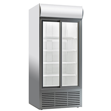 Artikcold VIZ900SCD Double Glass Door Fridge