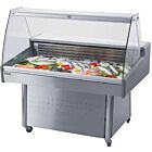 Mafirol HERAFISH CB-VCR Static Serve Over Counter - Curved Glass