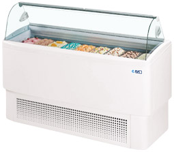 An image of ISA FIJI Ice Cream Display-24 Months Parts Only-1354mm