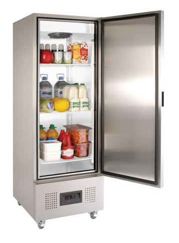 An image of Foster FSL400L Slimline Single Door Freezer