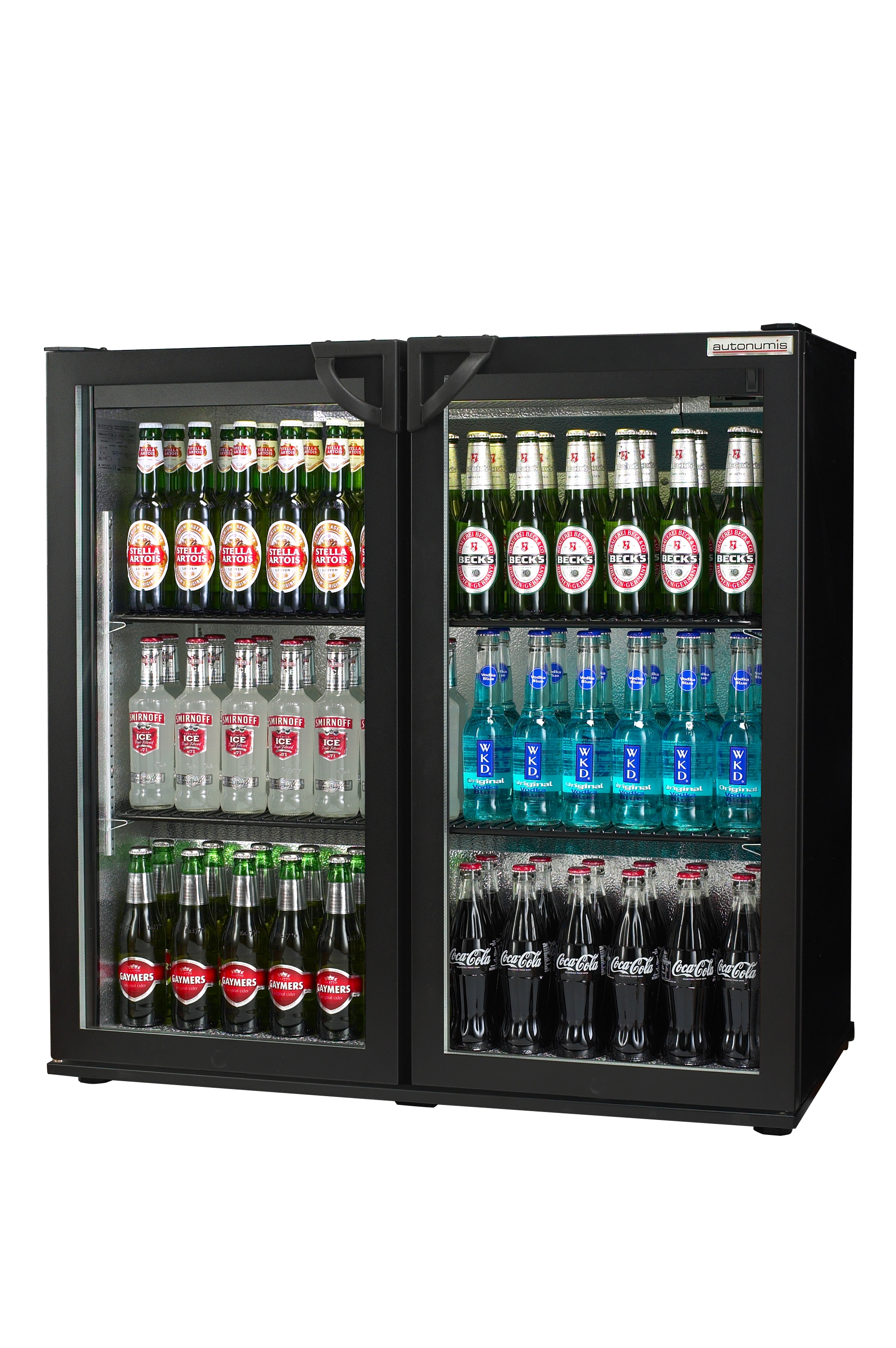 An image of Autonumis RPC00001 Double Door Hinged Bottle Cooler