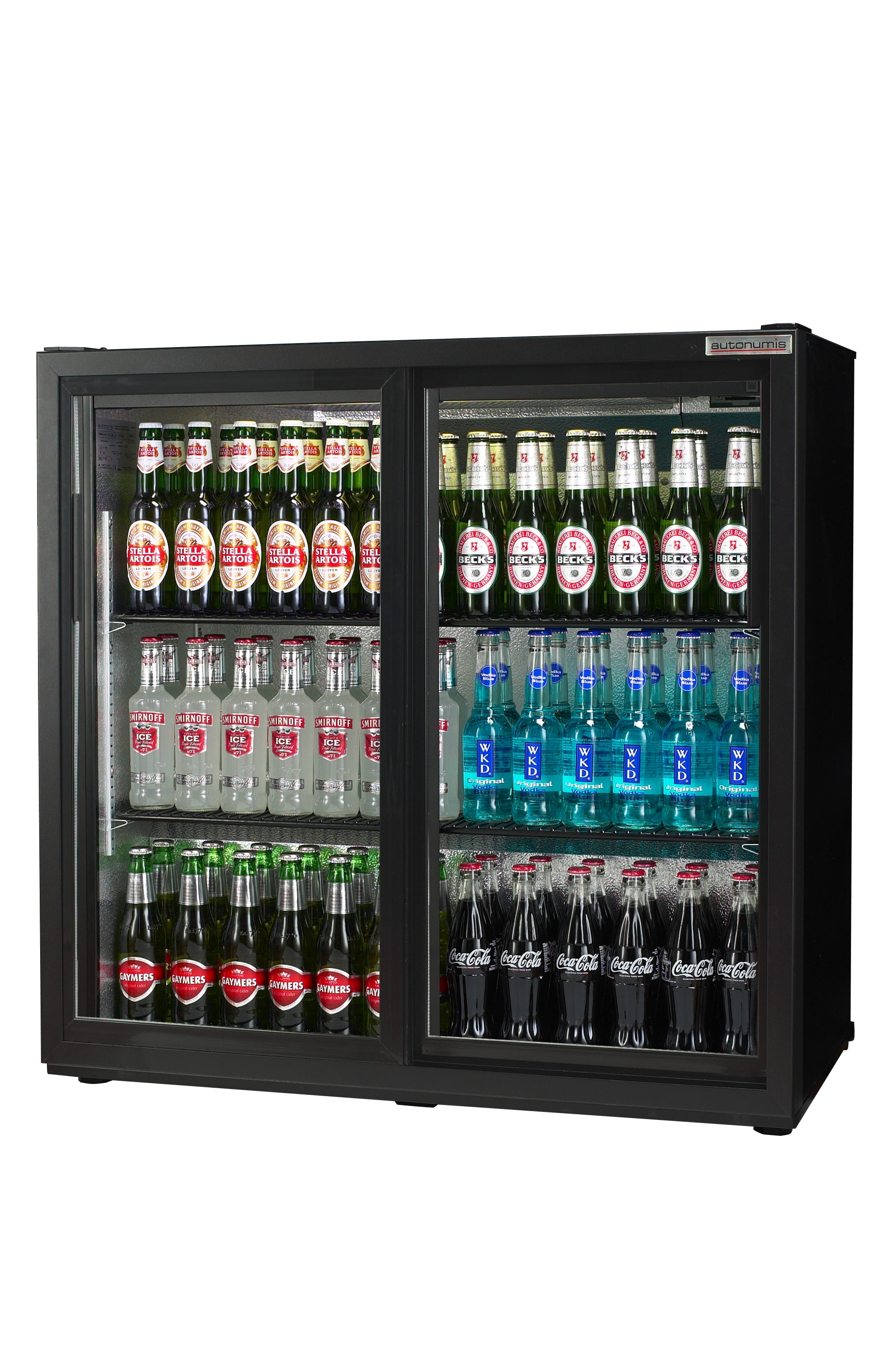 An image of Autonumis RQC10001 Maxi 2 Door Sliding Bottle Cooler