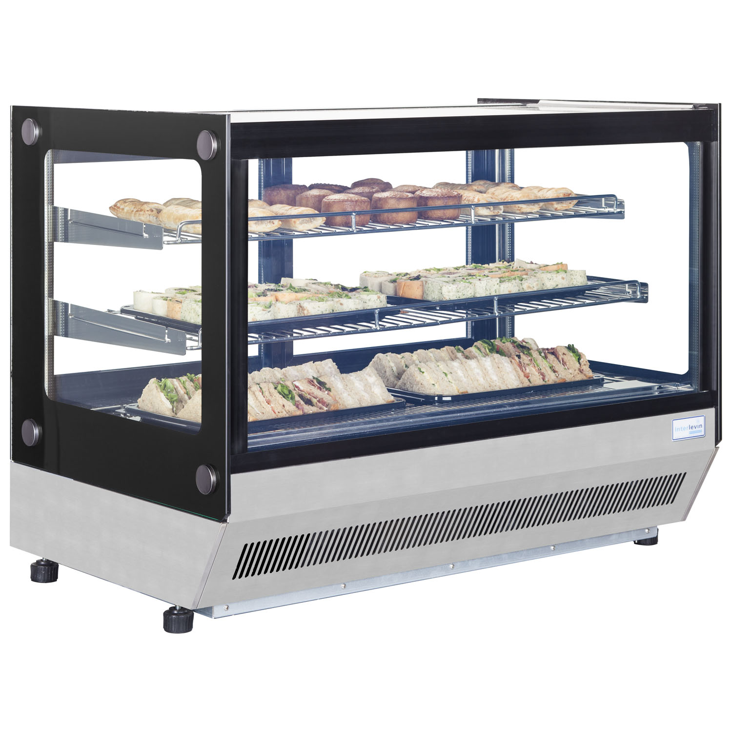 An image of Interlevin LCTF Refrigerated Counter Top Display-900mm-24 Months Parts Only