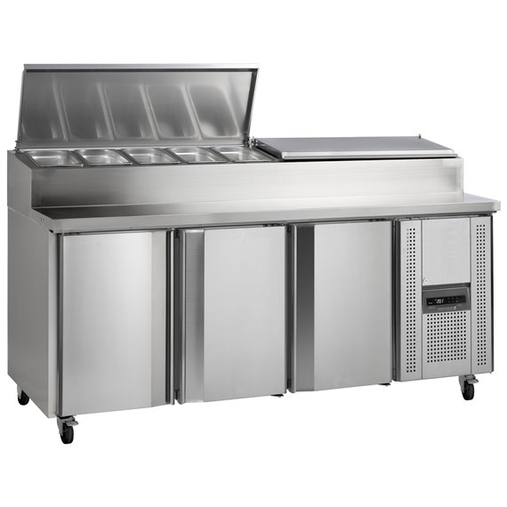 An image of Tefcold SS7300 Refrigerated Prep Counter