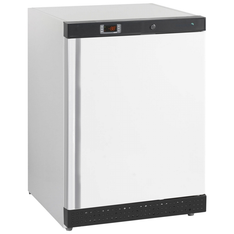 An image of Tefcold UF200 Undercounter Solid Door Freezer-White-24 Months Parts and 12 Month...