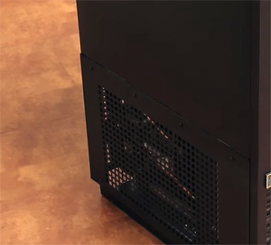 Ensure bottle cooler vents are always kept clean and free of dust and debris