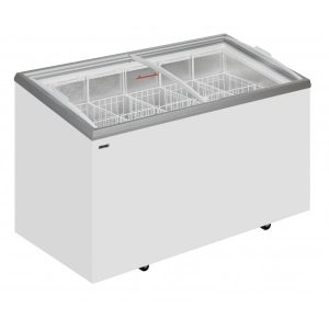 Derby EK37C Glass Lid Display Freezer