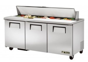 True TSSU-72-18 Gastronorm Prep Counter