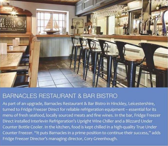 Case study on Barnacles Restaurant & Bar Bistro