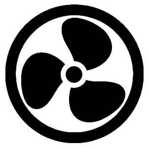 Ventilated / fan assisted symbol