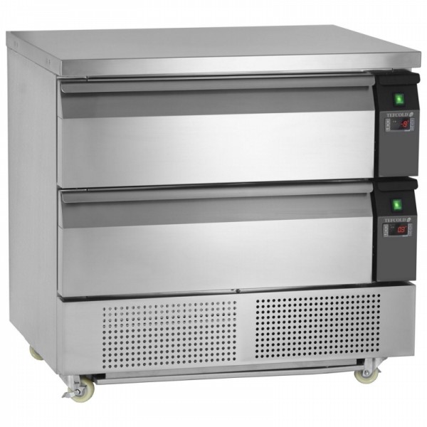Stainless steel refrigerated drawers