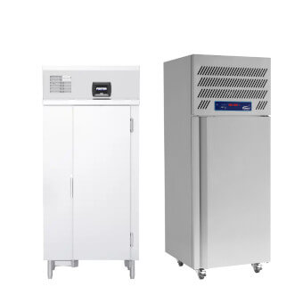 stainless steel upright blast chillers