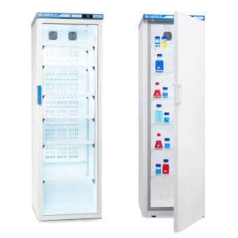 solid door and glass door medical refrigerators