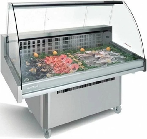 fresh fish and seafood display