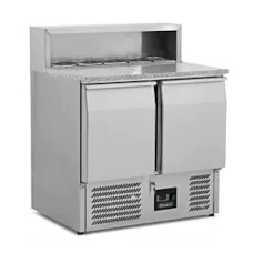 Blizzard pizza prep counter