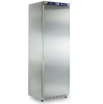 stainless steel single door upright cabinet fridge